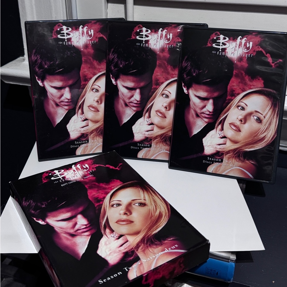 🩸✨ Buffy the Vampire Slayer – Season Two (DVD) High School Drama Meets Demons - Picture 3 of 16